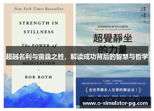 超越名利与雷霆之胜，解读成功背后的智慧与哲学